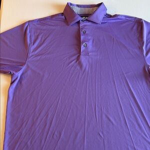 Purple Men's FootJoy Polo Shirt